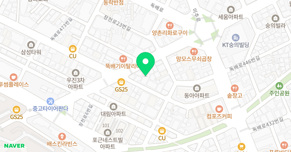 참좋은 家 위치 지도 - 인천광역시 미추홀구 장천로14번길 7