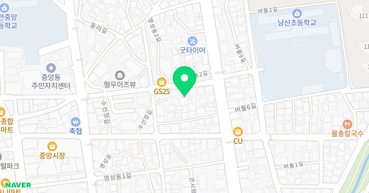 현송타운 위치 지도 - 충청남도 천안시 동남구 영성동2길 14-1