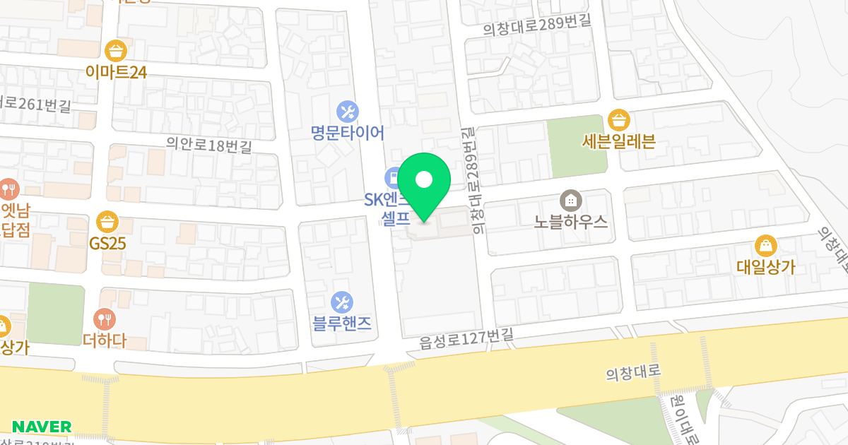덕산세흥파크 위치 지도 - 경상남도 창원시 의창구 읍성로117번길 4