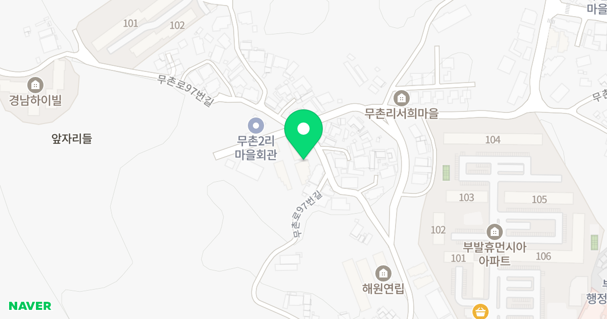 1동 위치 지도 - 경기도 이천시 부발읍 무촌로97번길 71