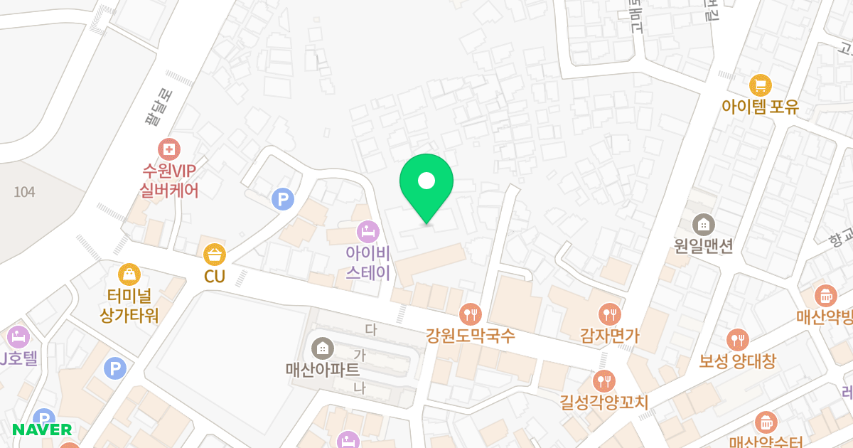 루체스타 위치 지도 - 경기도 수원시 팔달구 갓매산로76번길 10