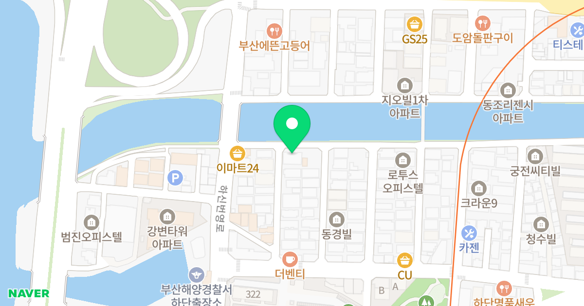 더 클래식시티 위치 지도 - 부산광역시 사하구 동매로5번길 20