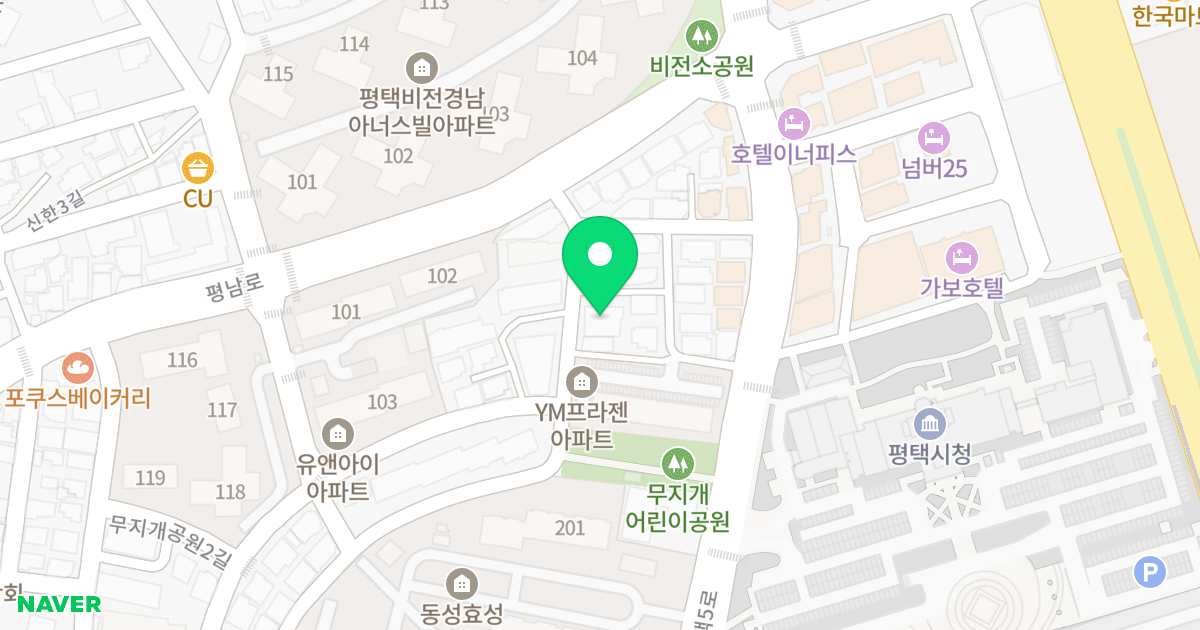 골든스테이트3차 위치 지도 - 경기도 평택시 무지개공원2길 38-2