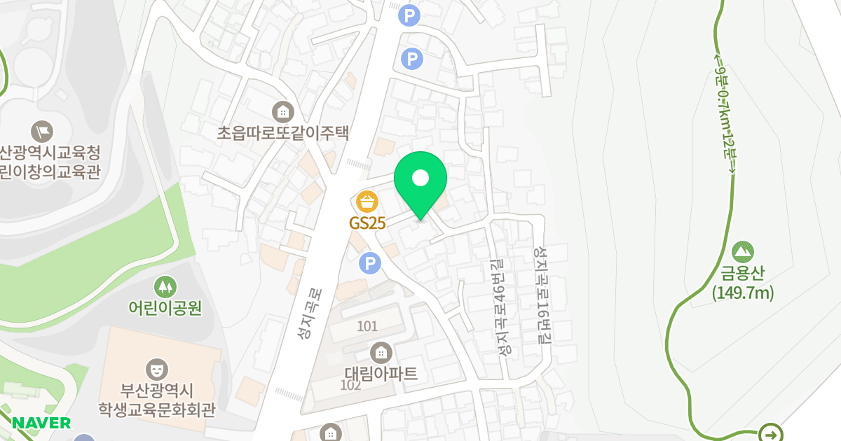 초읍골드빌2차 위치 지도 - 부산광역시 부산진구 월드컵대로472번길 66-6