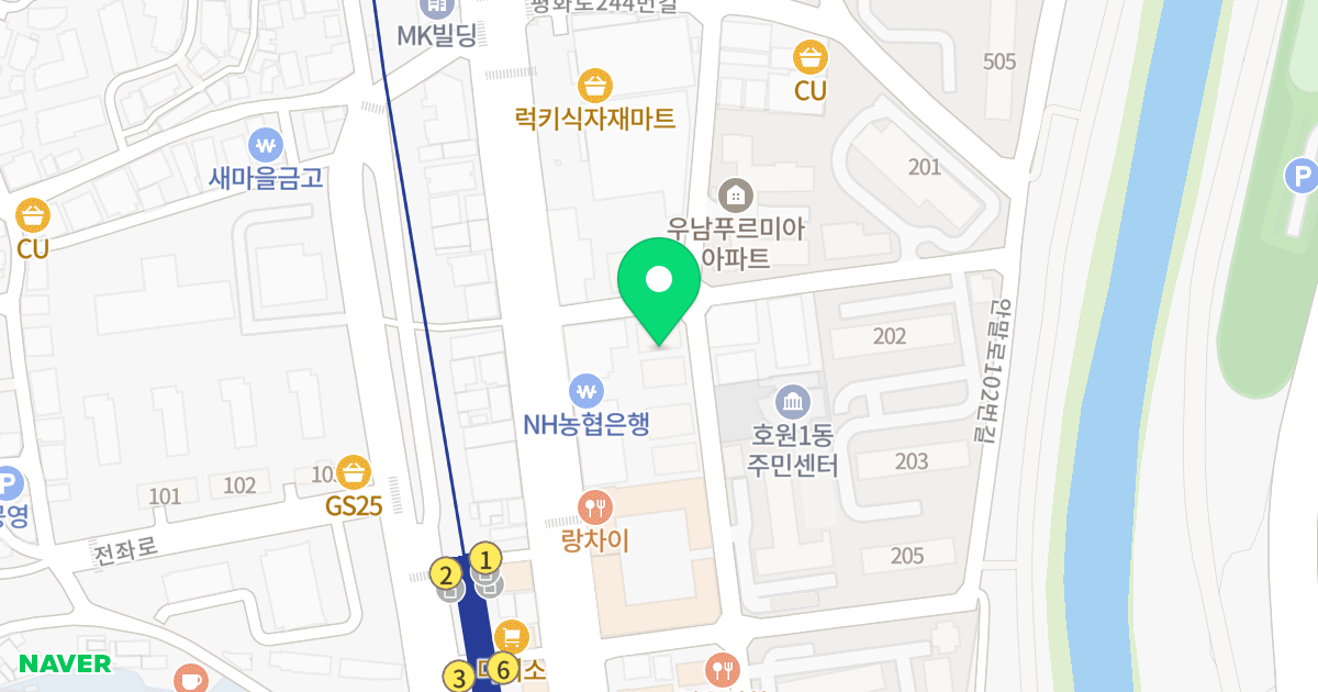 주건축물제2동 위치 지도 - 경기도 의정부시 평화로230번길 12-4