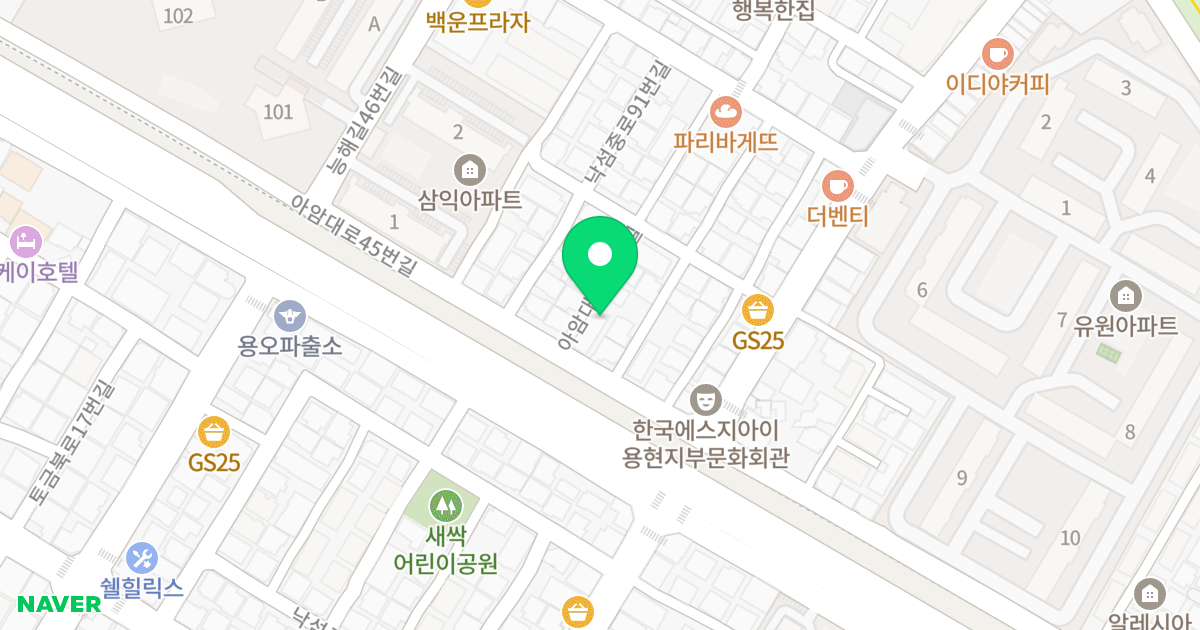 라온빌 위치 지도 - 인천광역시 미추홀구 아암대로45번길 71-4