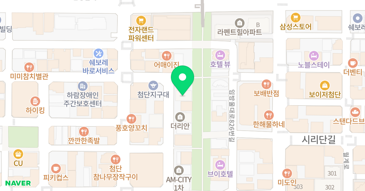 (879-2) 위치 지도 - 광주광역시 광산구 첨단중앙로106번길 65-16