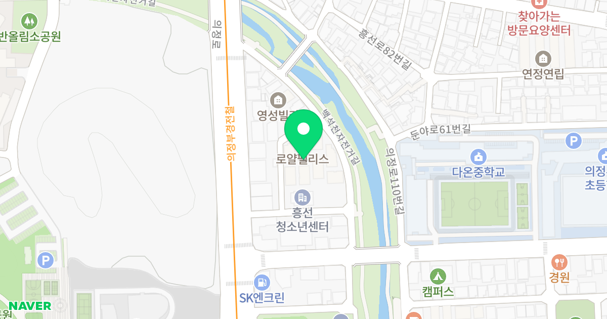 로얄팰리스 위치 지도 - 경기도 의정부시