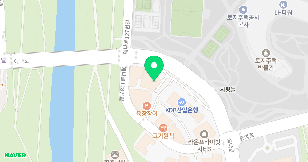 혁신LH 허브시티 위치 지도 - 경상남도 진주시 에나로 138