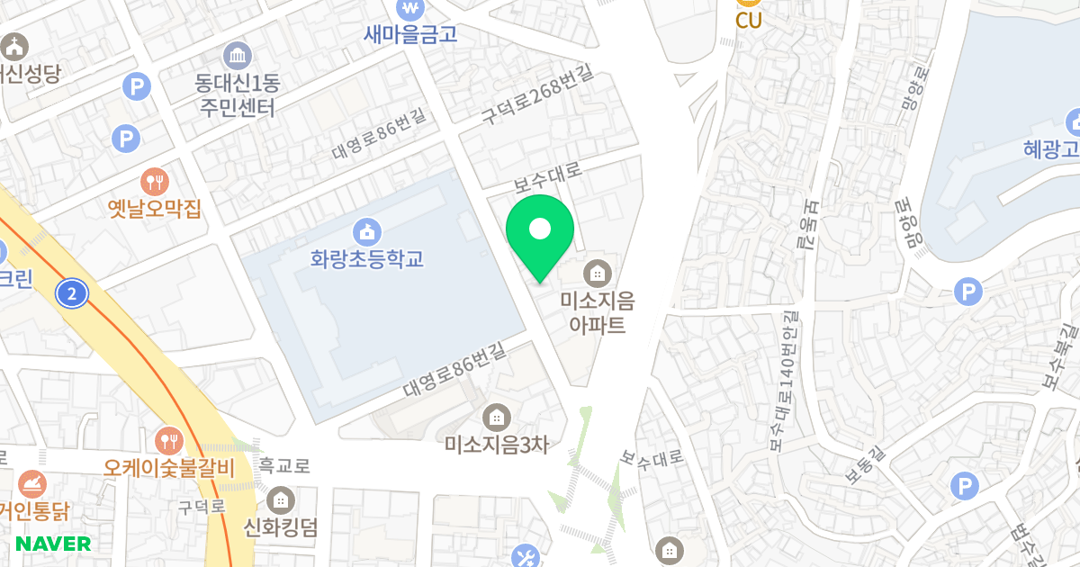 (323-4) 위치 지도 - 부산광역시 서구 대영로86번길 61
