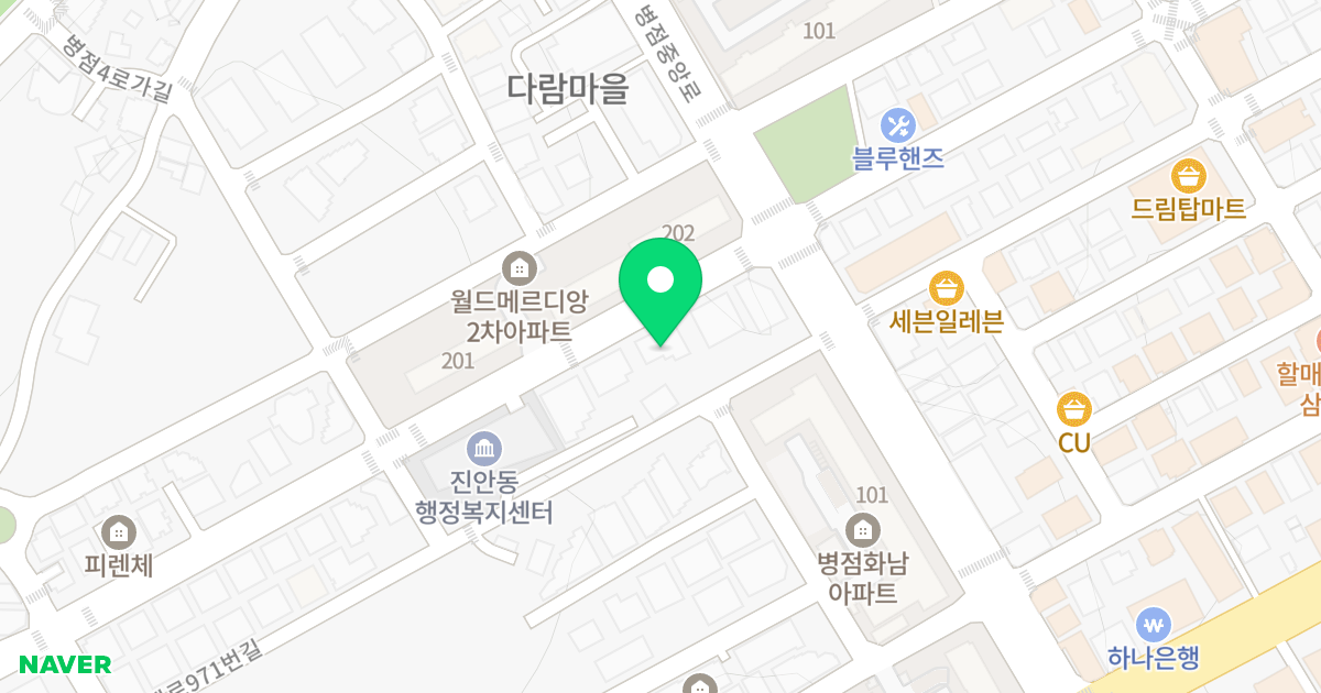 (460-16) 위치 지도 - 경기도 화성시 병점중앙로169번길 21-4