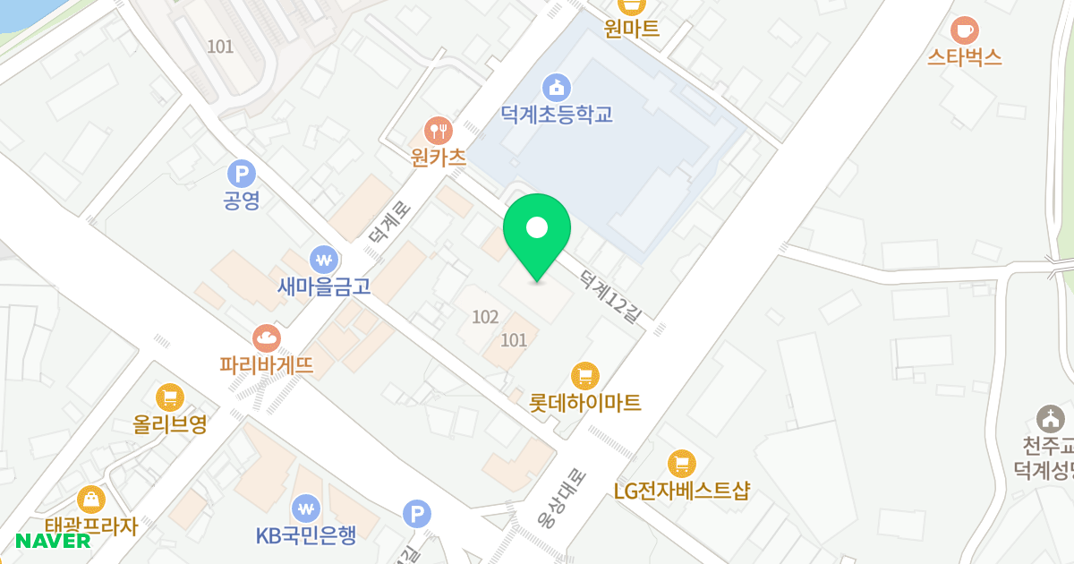 덕계 대일아이브 1차 위치 지도 - 경상남도 양산시 덕계12길 10