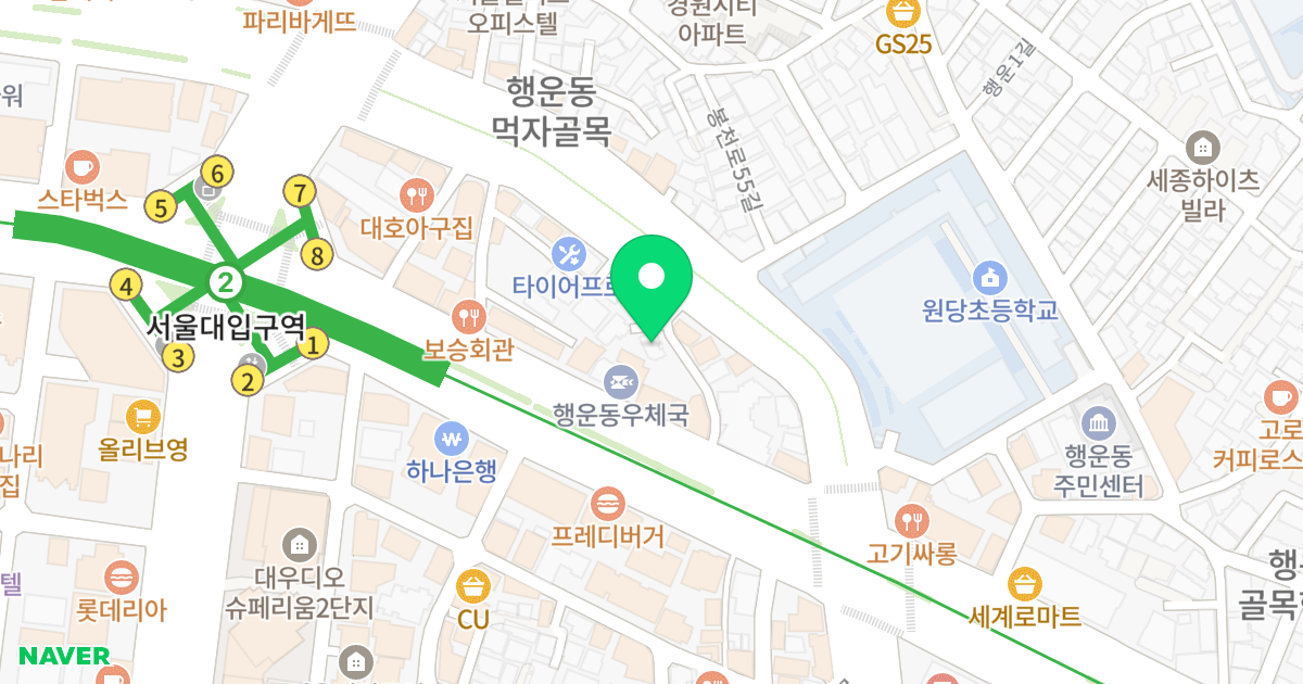 (1666-44) 위치 지도 - 서울특별시 관악구 남부순환로 1845-9