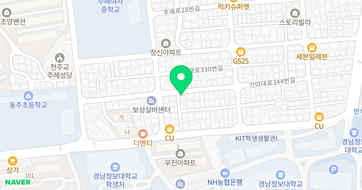 동서빌 위치 지도 - 부산광역시 사상구 가야대로330번길 78-19