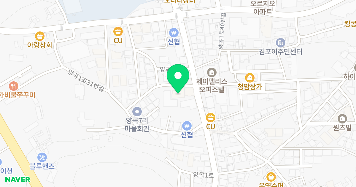 (388-7) 위치 지도 - 경기도 김포시 양촌읍 양곡1로37번길 5