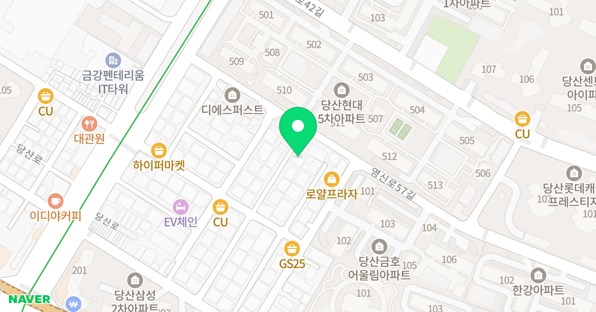 블리스다임빌 위치 지도 - 서울특별시 영등포구