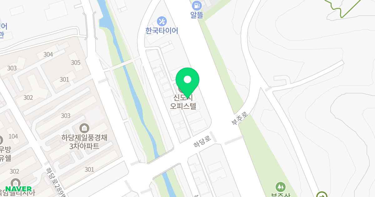 신도시오피스텔 위치 지도 - 전라남도 목포시 하당로311번길 6-1