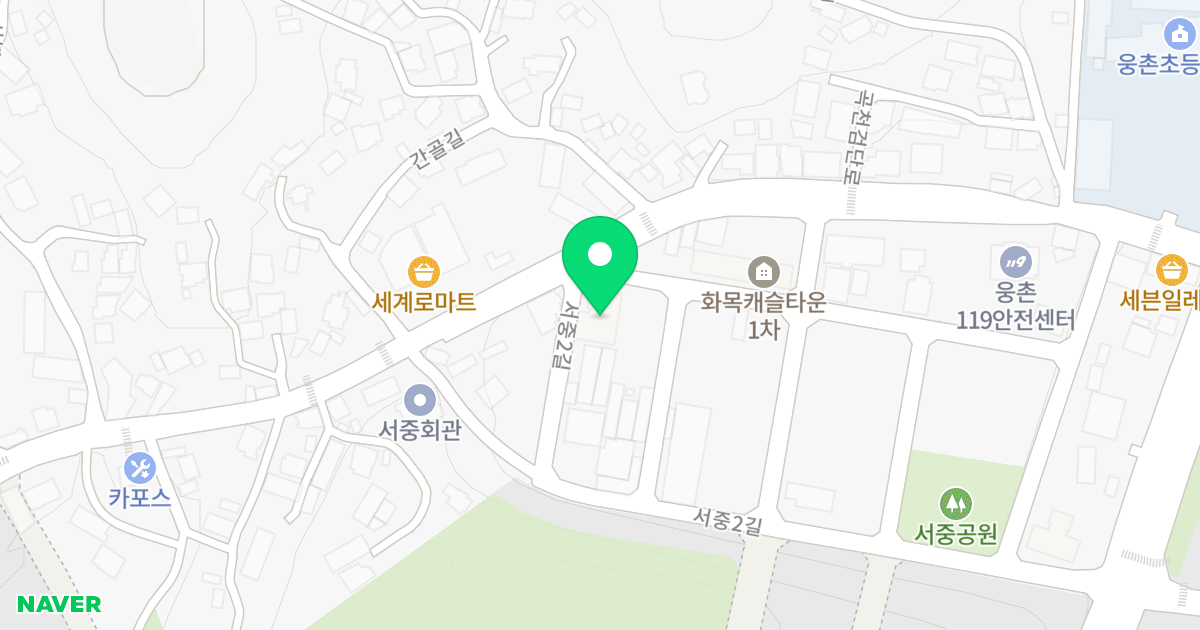 태산센트럴파크 위치 지도 - 울산광역시 울주군 웅촌면