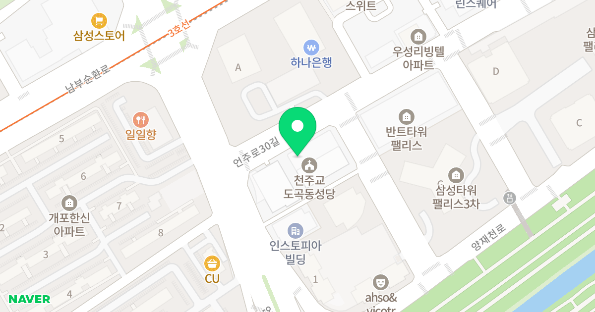 현대비젼21 위치 지도 - 서울특별시 강남구 언주로30길 10