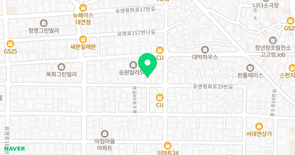 성산미래빌 위치 지도 - 부산광역시 남구 유엔평화로29번길 103