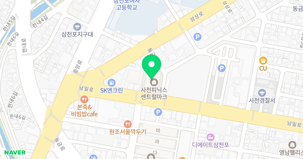 피닉스센트럴마크 위치 지도 - 경상남도 사천시