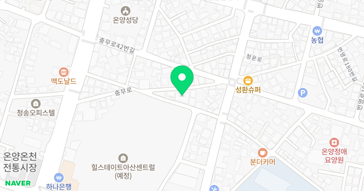 삼성펠리스 위치 지도 - 충청남도 아산시