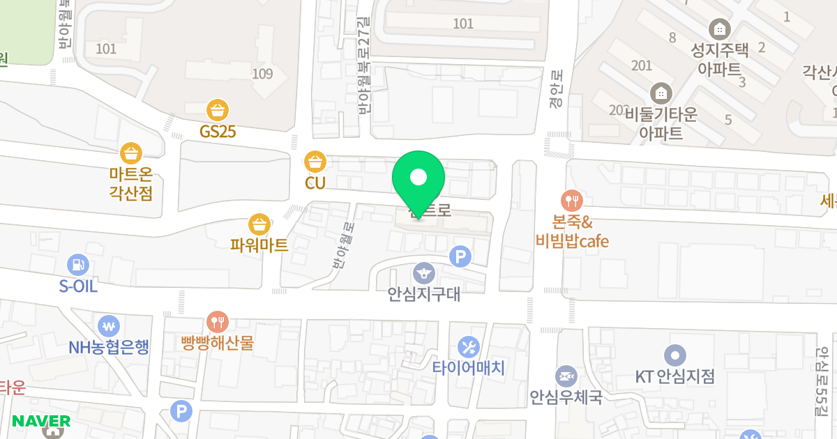 아트랑스102동 위치 지도 - 대구광역시 동구 반야월북로 132-16