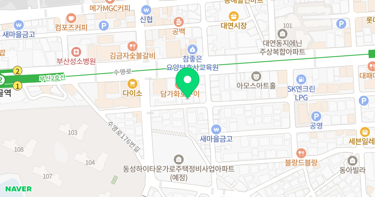 드림아파트 위치 지도 - 부산광역시 남구 유엔평화로4번길 76