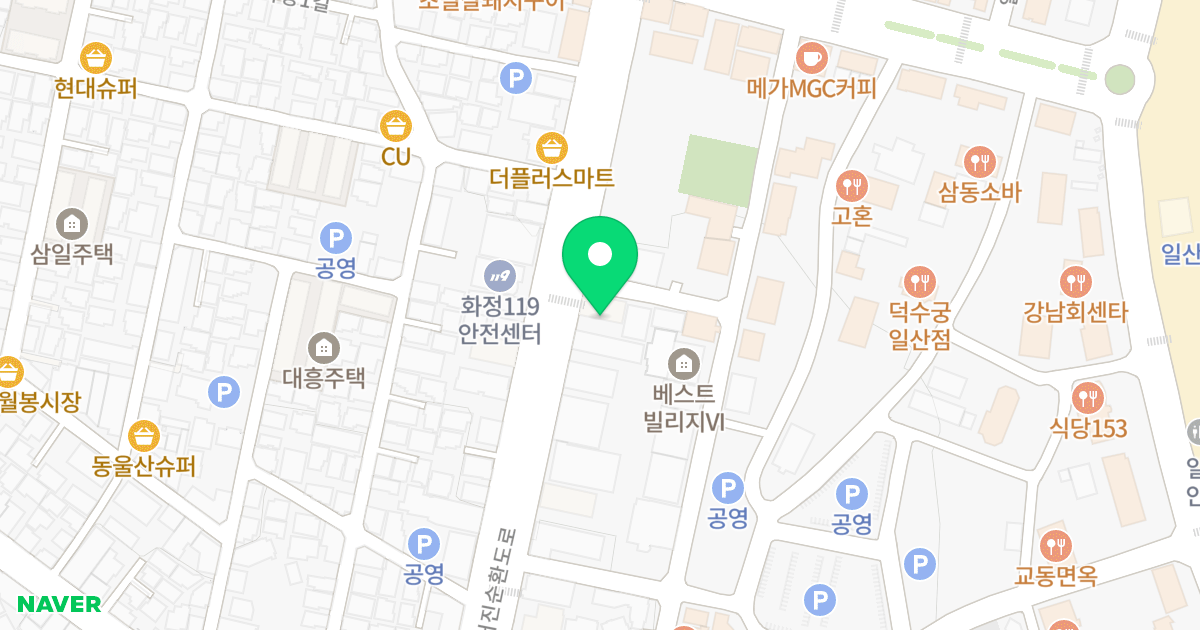 신원그린빌 위치 지도 - 울산광역시 동구 방어진순환도로 602