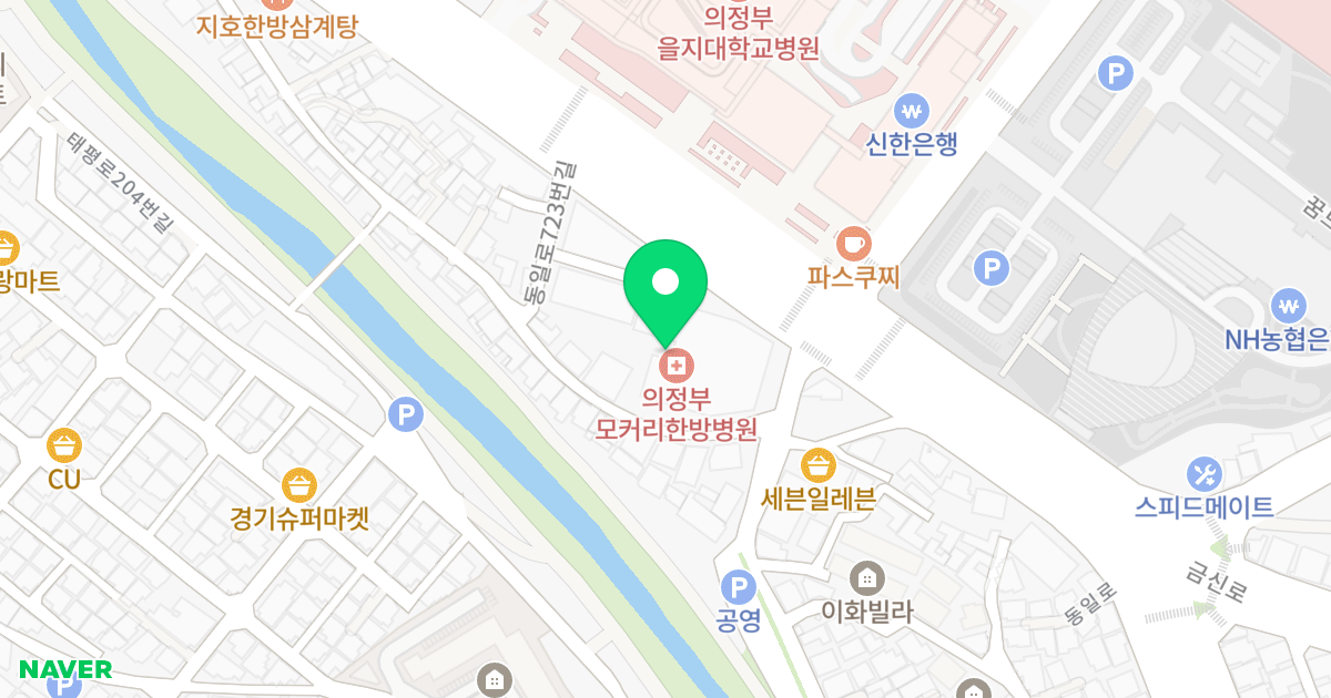을지타워 위치 지도 - 경기도 의정부시 동일로747번길 57