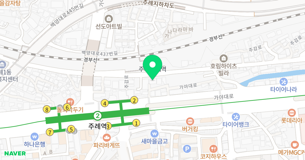 이룸캐슬 위치 지도 - 부산광역시 사상구 주감로 168-1