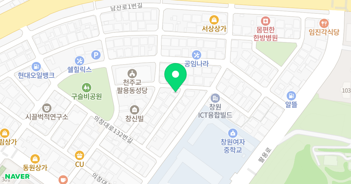 (184-14) 위치 지도 - 경상남도 창원시 의창구 의창대로132번길 29-21