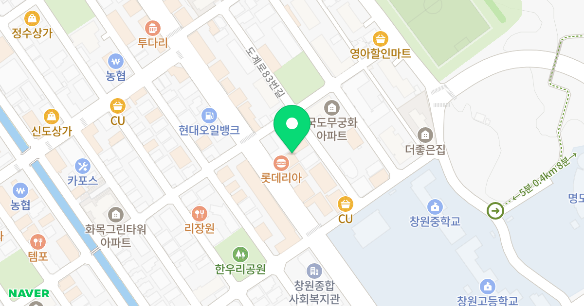 선현상가 위치 지도 - 경상남도 창원시 의창구 도계로 99