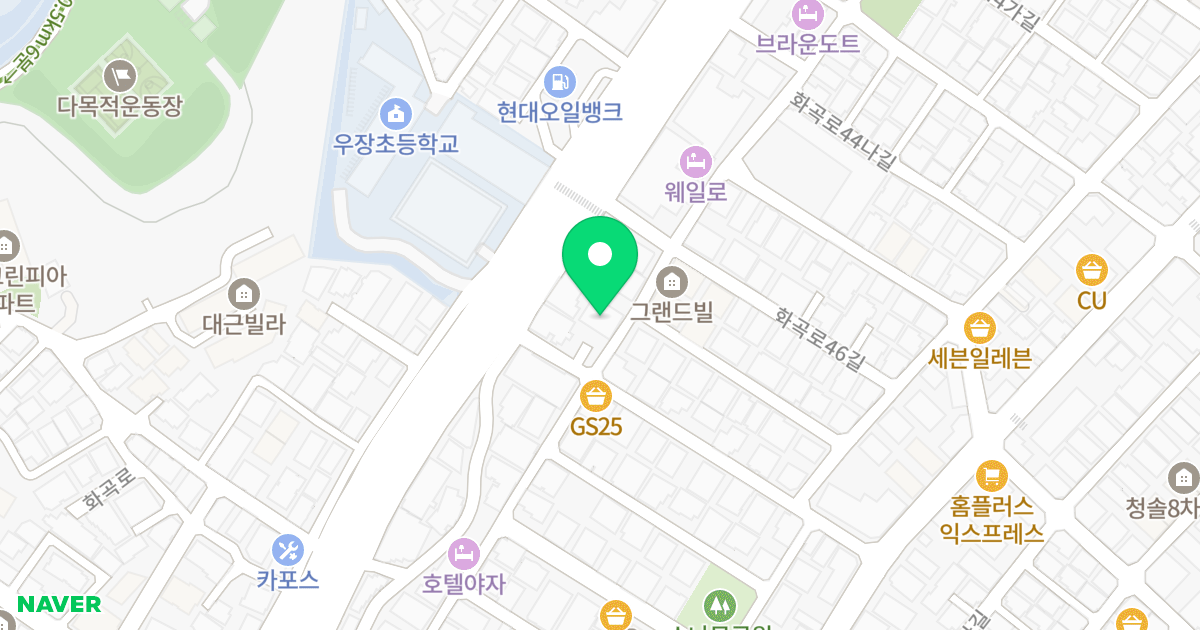 LUCE 위치 지도 - 서울특별시 강서구 화곡로44가길 5