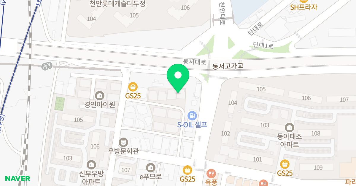 (849-5) 위치 지도 - 충청남도 천안시 동남구 중앙로 281-52