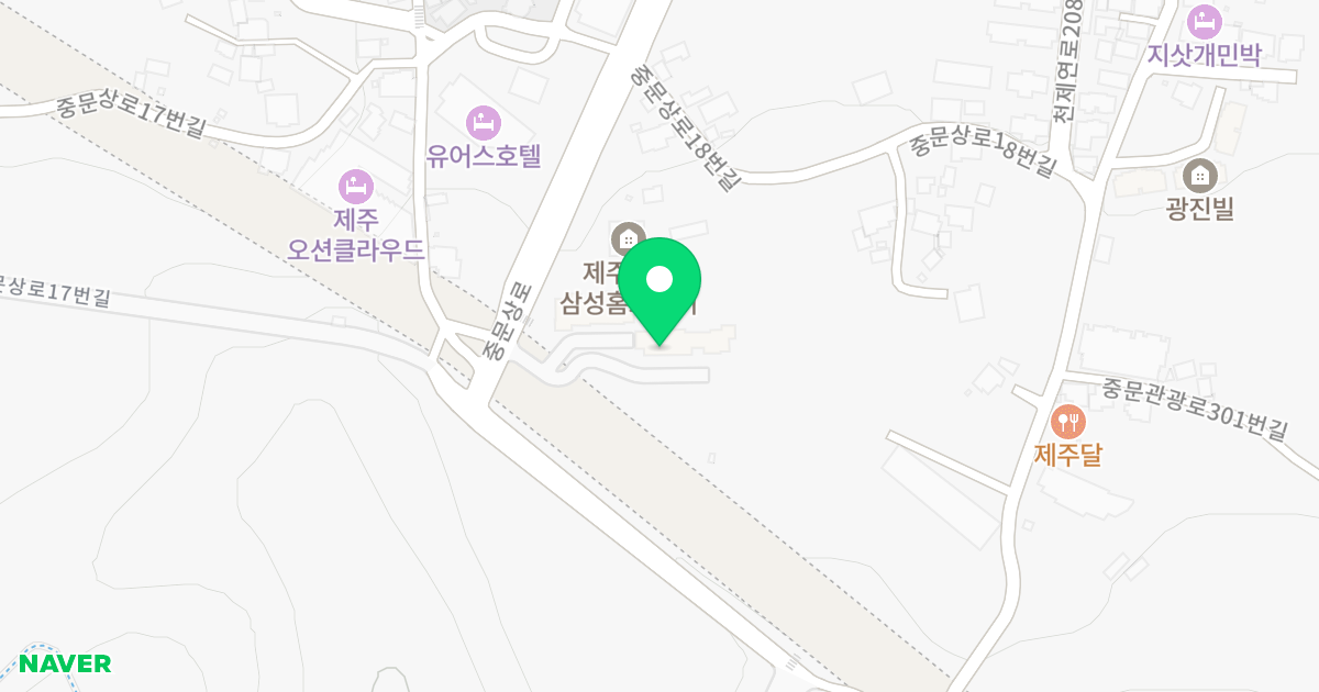 상지타운 위치 지도 - 제주특별자치도 서귀포시 천제연로178번길 39
