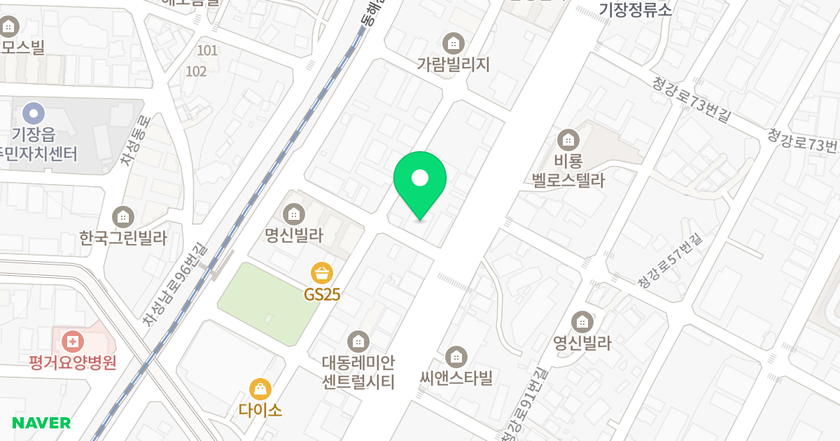 임페리얼 팰리스 위치 지도 - 부산광역시 기장군 기장읍 기장대로 475-2