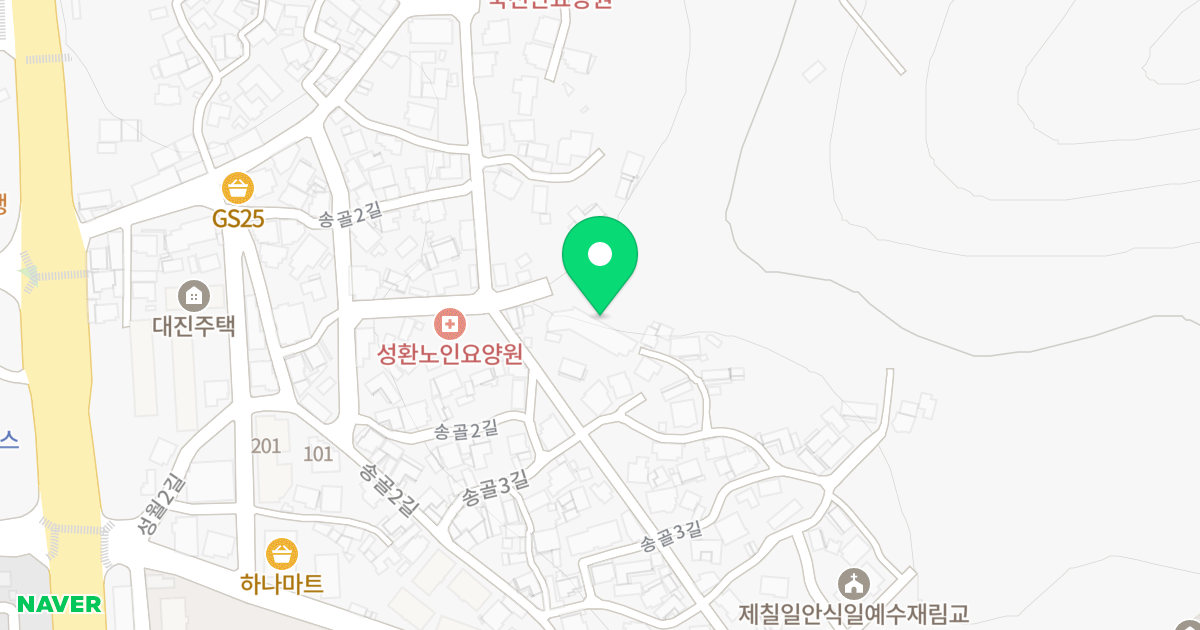 (166-1) 위치 지도 - 충청남도 천안시 서북구 성환읍 송골3길 24-6