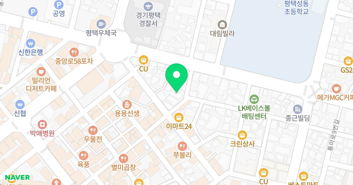 (285-7) 위치 지도 - 경기도 평택시 자유로 23