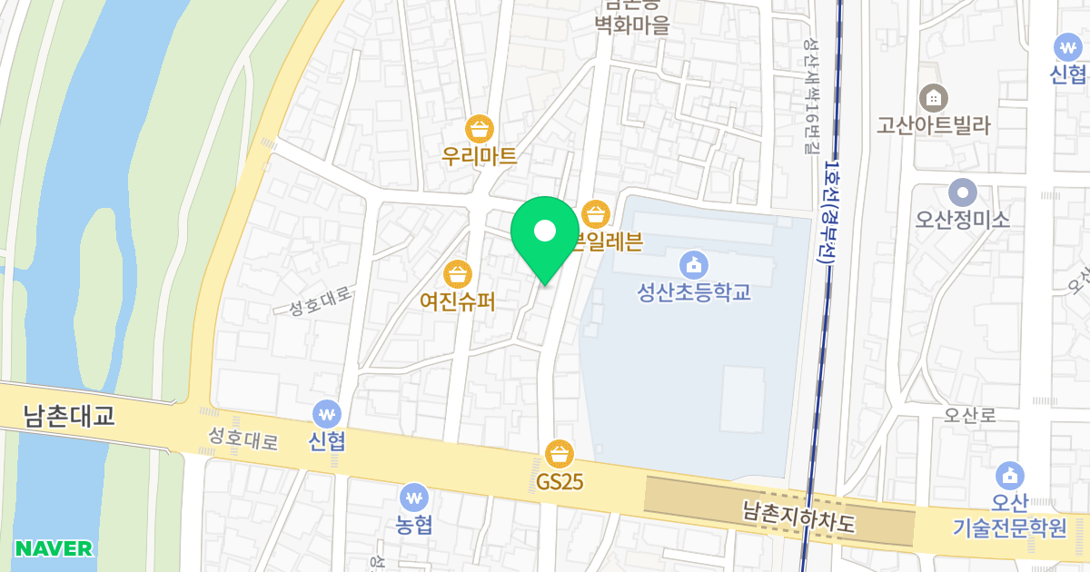 엘림피렌체 위치 지도 - 경기도 오산시 성산새싹길 9