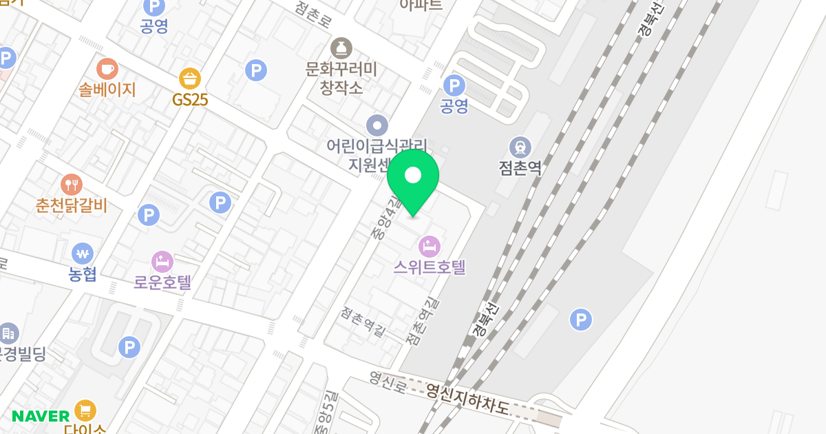 하우림 위치 지도 - 경상북도 문경시 중앙4길 42-1