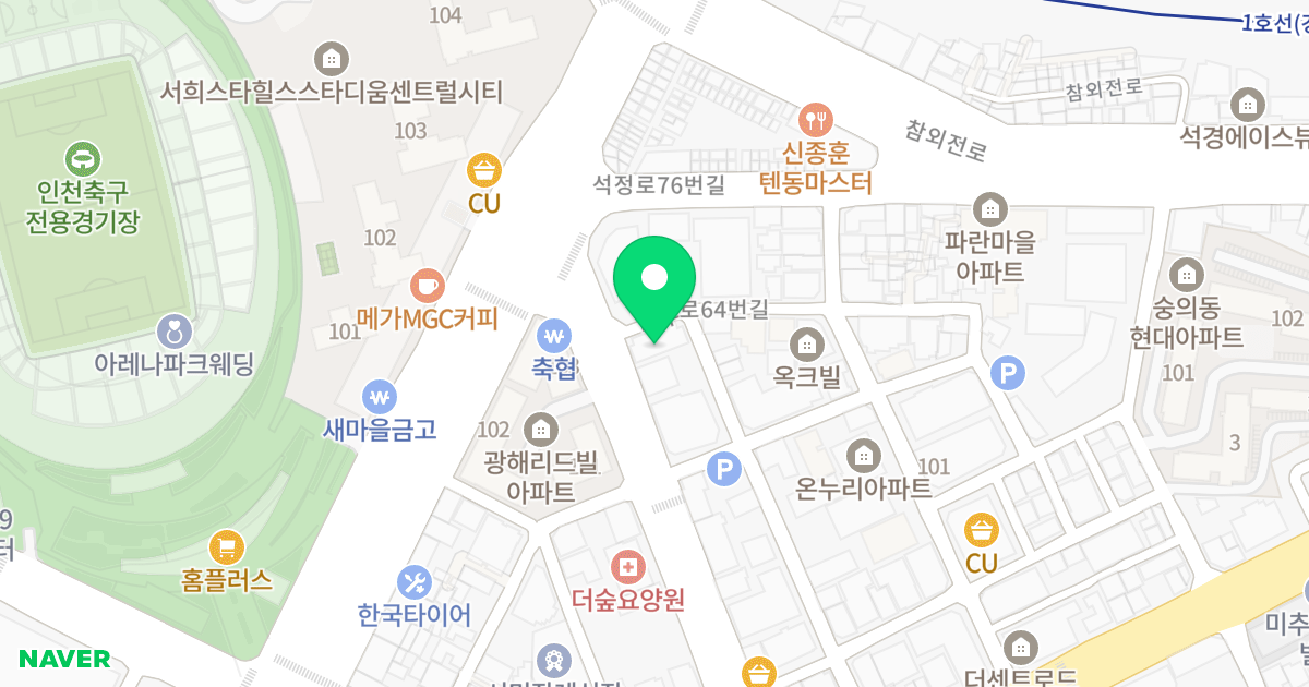 다인캐슬 위치 지도 - 인천광역시 미추홀구  6