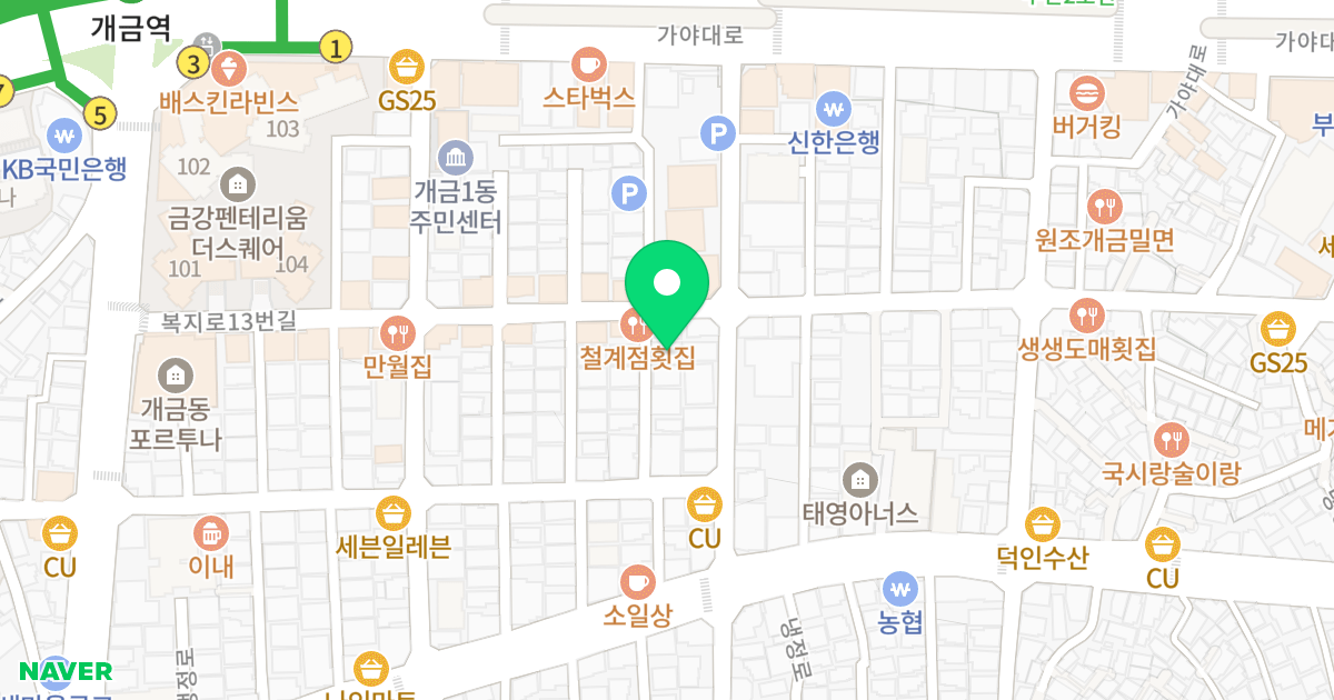 대동레미안3 위치 지도 - 부산광역시 부산진구 복지로13번길 46-3