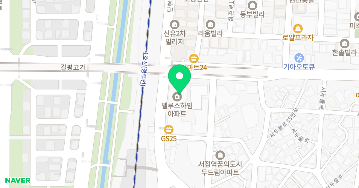 서정벨루스하임 위치 지도 - 경기도 평택시 탄현로 88