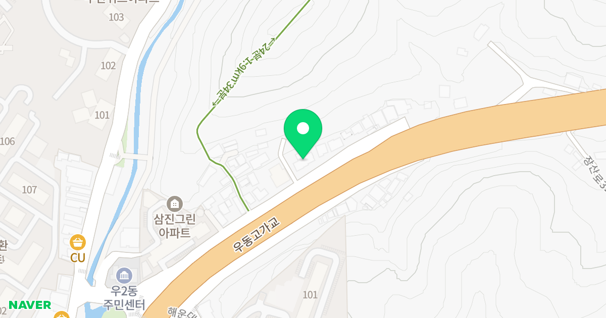 센텀빌 위치 지도 - 부산광역시 해운대구 해운대로383번가길 49-4