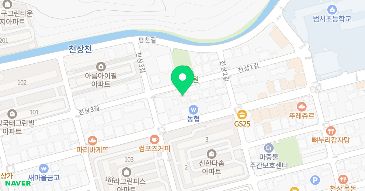 제네시스빌 위치 지도 - 울산광역시 울주군 범서읍