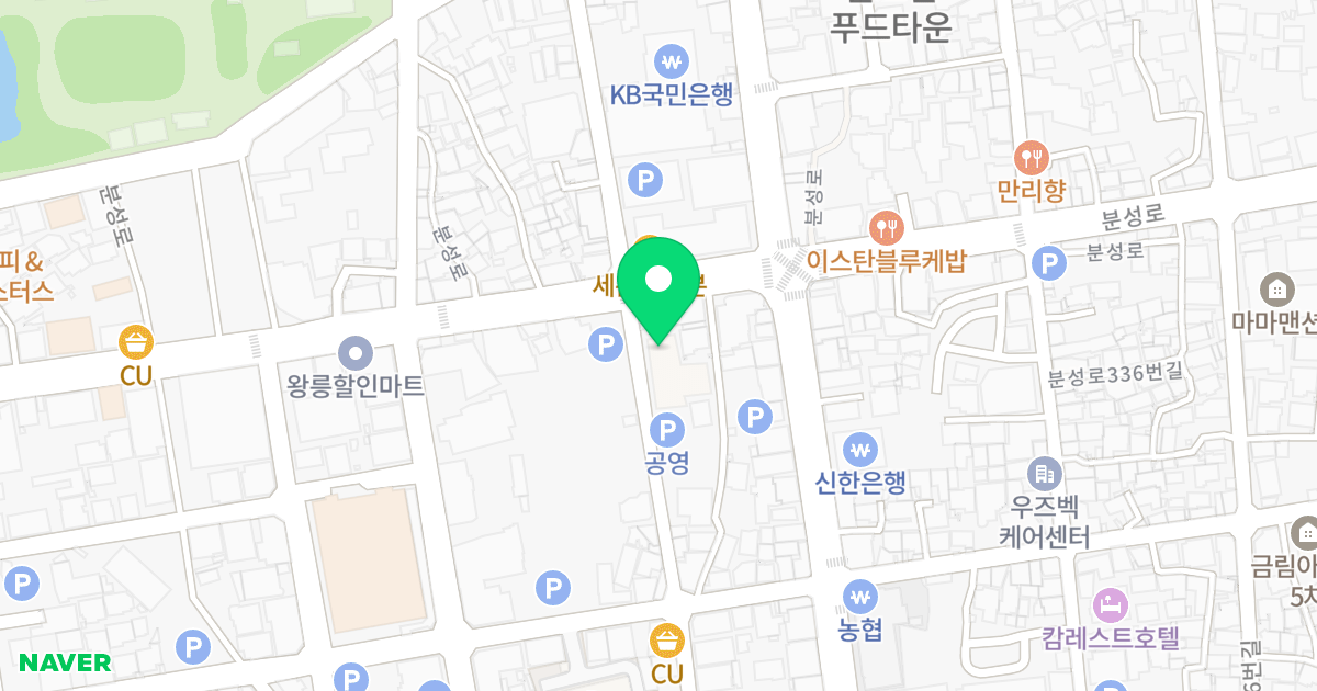 더킹스카이 위치 지도 - 경상남도 김해시 분성로318번길 3