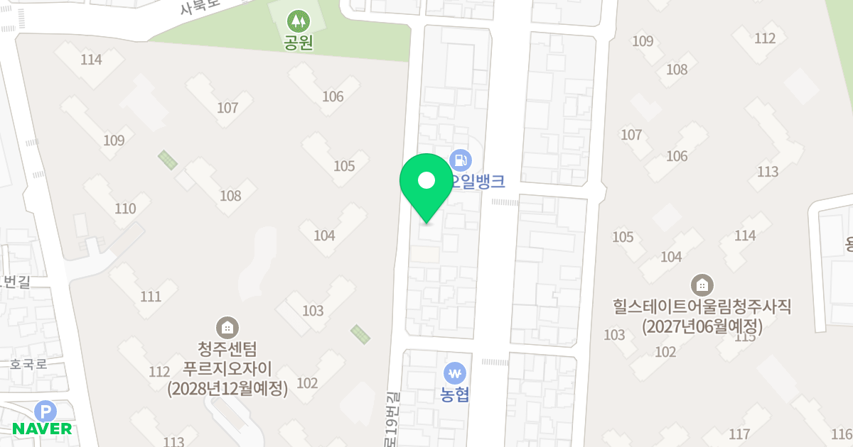 (245-18) 위치 지도 - 충청북도 청주시 서원구 대원로19번길 38