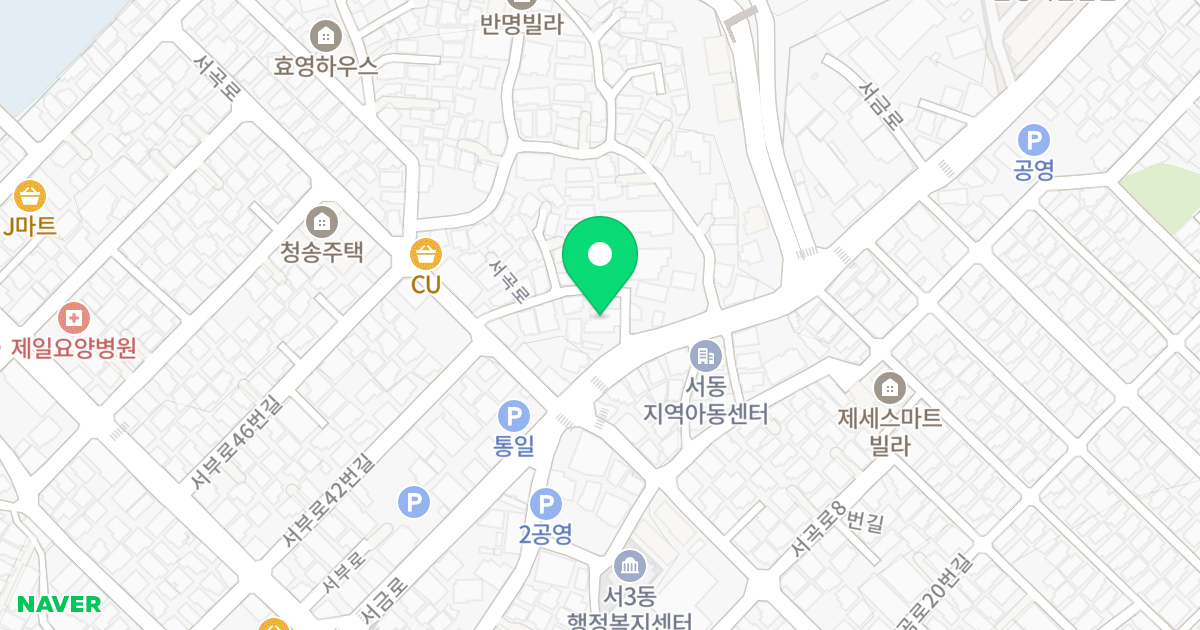 루미랑스 위치 지도 - 부산광역시 금정구 서금로 21