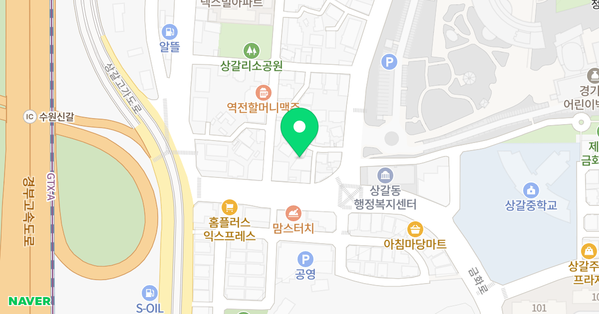 골드캐슬 위치 지도 - 경기도 용인시 기흥구 상갈로3번길 3